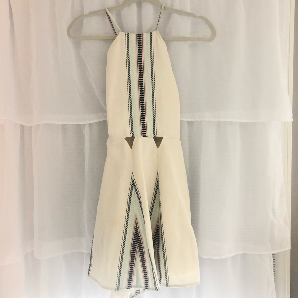 Dolce Vita Cutout Cream Sundress